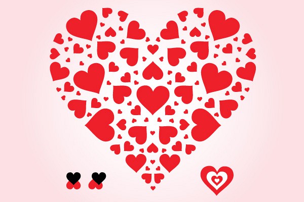 Heart of Hearts Vector