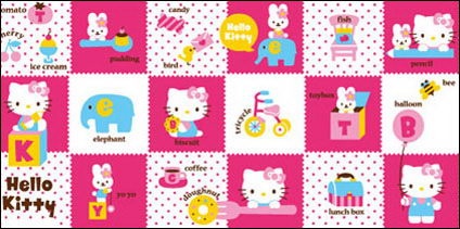 Hello kitty official vector