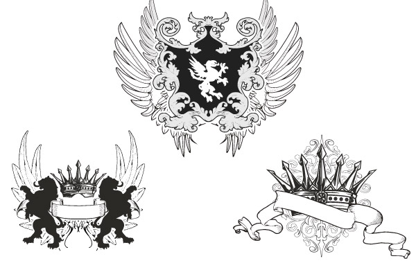 Heraldry Fashion Tshirt Designs