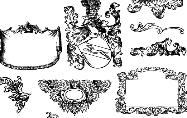 Heraldry & Flousrishes