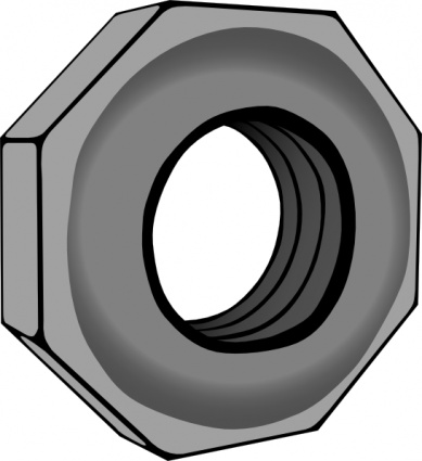 Hex Nut clip art