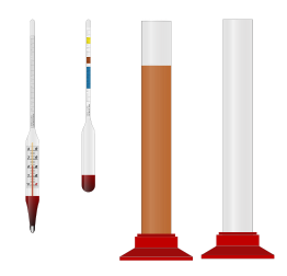 Homebrewing Hydrometers and Cylinders