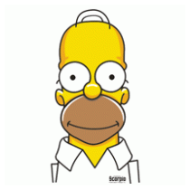 Homero Simpsons front