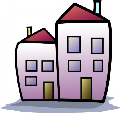 Homes Clipart clip art