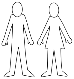 Homme et femme / Man and woman