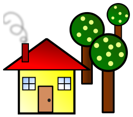 House With Trees