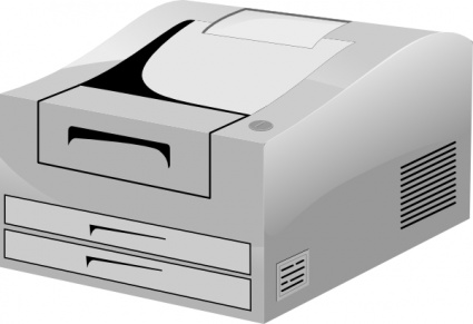 Hp Laser Printer clip art