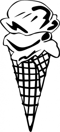 Ice Cream Cones Ff Menu clip art