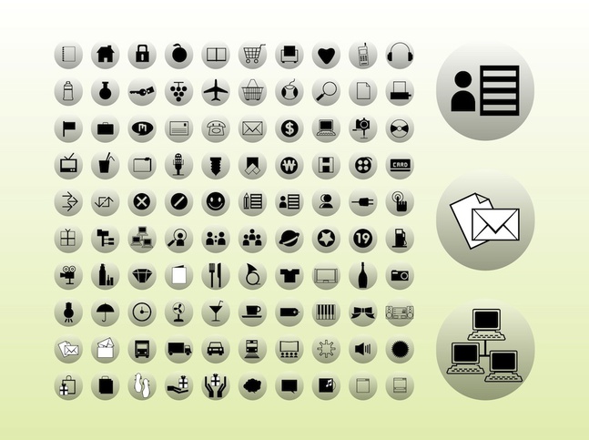 Icons Buttons Graphics