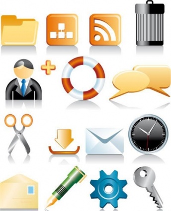 Icons for computer, web etc.