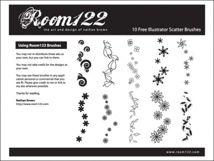 Illustrator Scatter Brushes