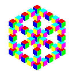 Impossible Hexagon Cube