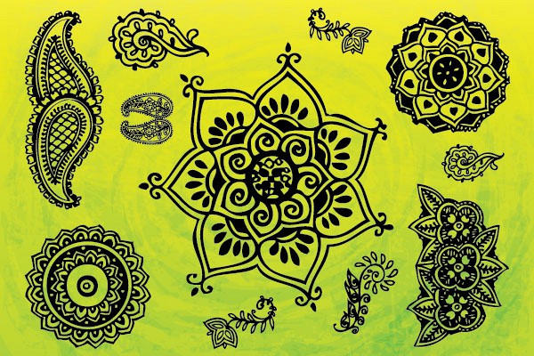 Indian Ornaments Vector