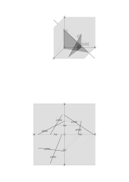 intersection point of two lines, -- zwei kreuzende Geraden