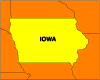 Iowa Vector Map