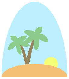 Island scene