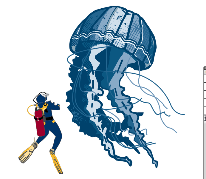 Jellyfish Vector