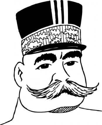 Joseph Joffre clip art