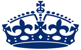 Jubilee crown blue