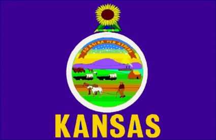 Kansasflag clip art