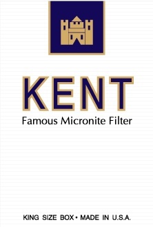 Kent cigarettes pack