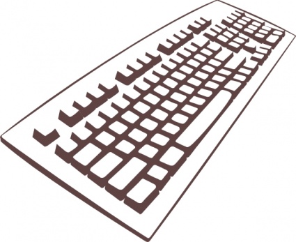 Keyboard clip art