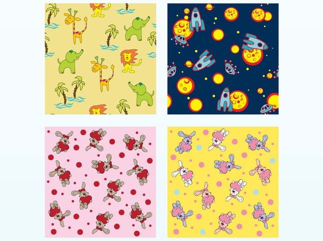 Kids Cartoon Patterns