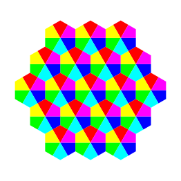 Kite Hexagons 6 Color