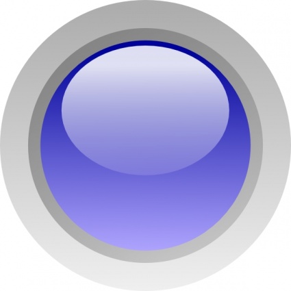 Led Circle (blue) clip art