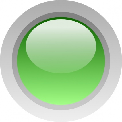 Led Circle (green) clip art