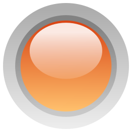 Led Circle Orange