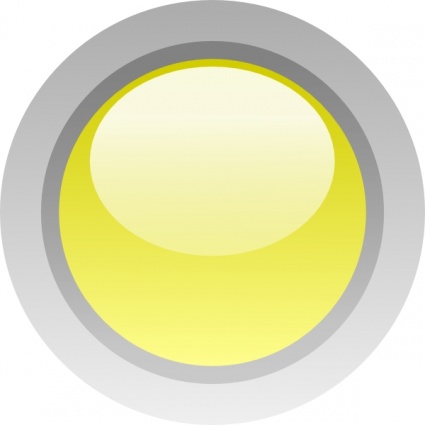 Led Circle (yellow) clip art