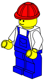 LEGO Town -- worker