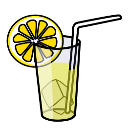 Lemonade glass