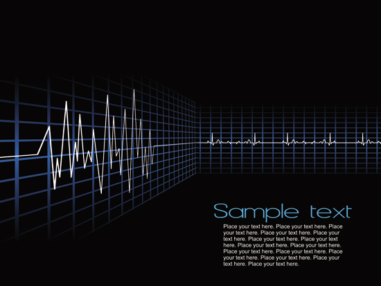 Lifeline Medical Illustration Vector