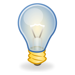 Light bulb icon