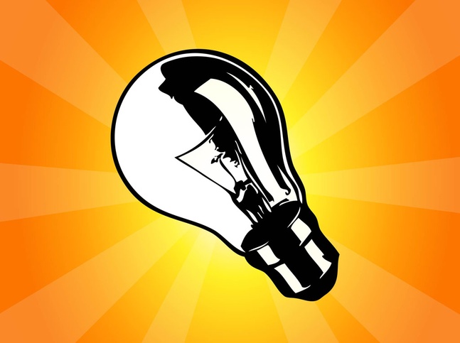 Light Bulb Vector