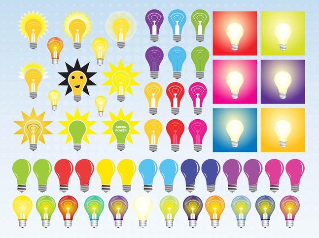 Light Bulb Vectors