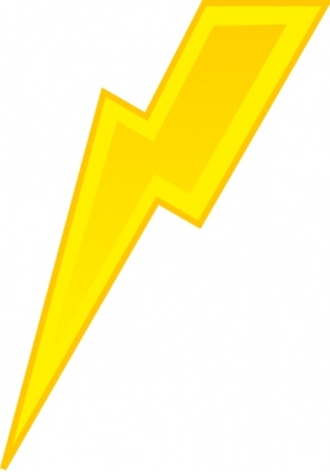 Lightning clip art