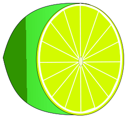 Lime half