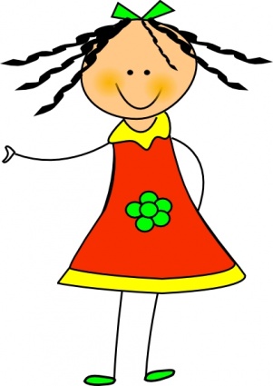 Little Doll clip art