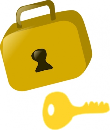 Lock And Key clip art