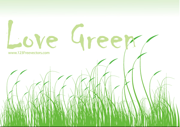 Love Green Vector