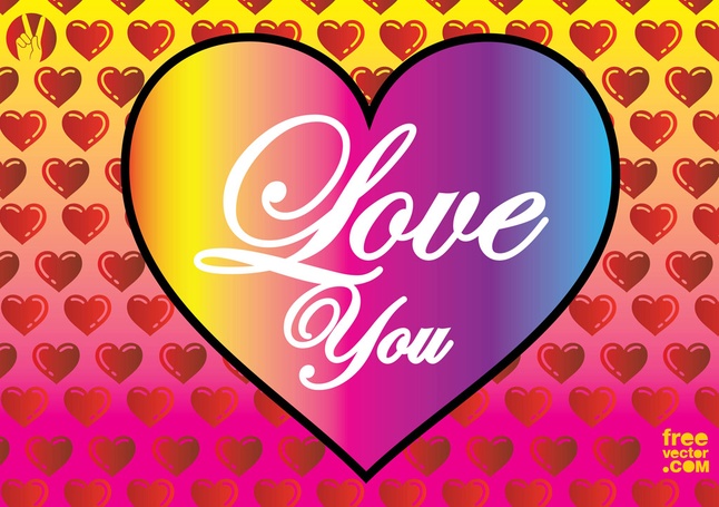 Love Heart Vector