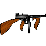 Machine Gun Free Vector