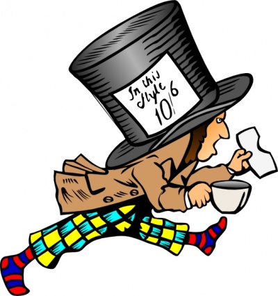 Mad Hatter clip art