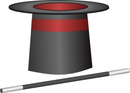 Magic Top Hat Jh clip art