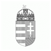 Magyar Címer (Hungarian Crest) Black&White