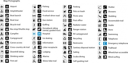 Map Symbol Gallery clip art