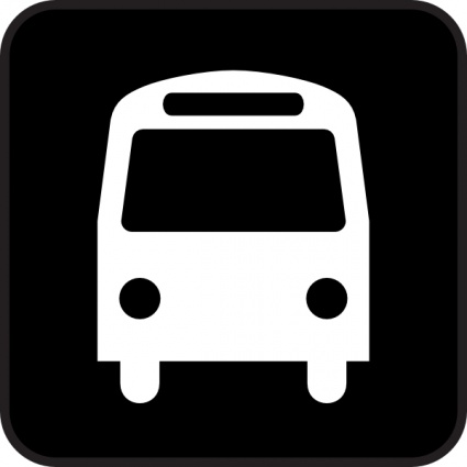 Map Symbols Bus clip art